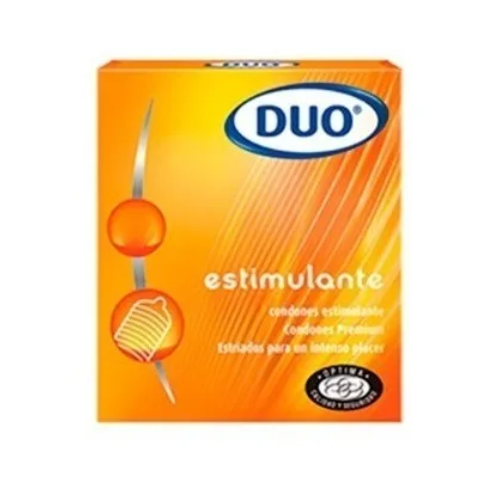PRESERVATIVOS DUO ESTIMULANTE 52MM X 3 UND